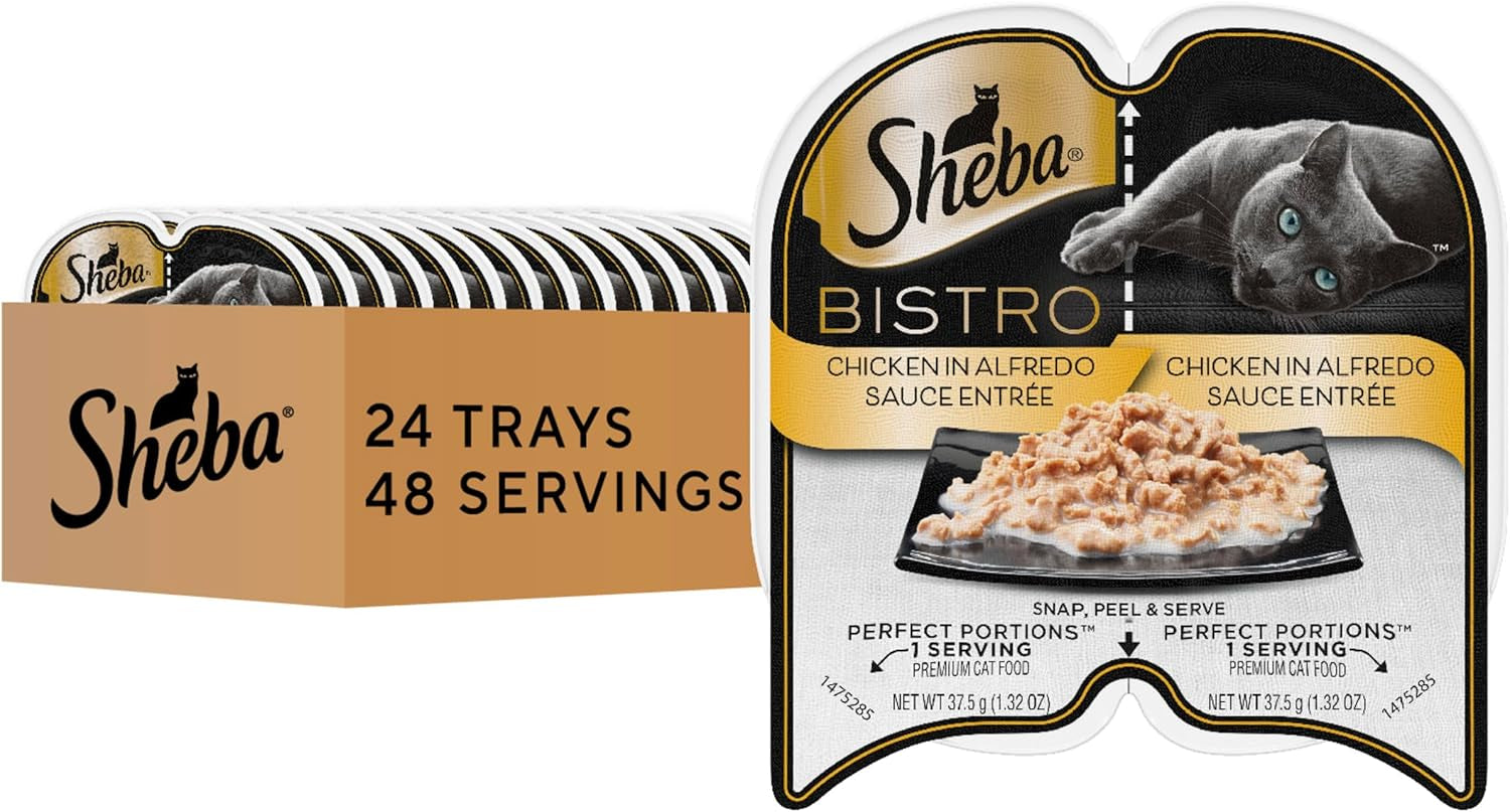 sheba-perfect-portions-bistro-wet-cat-food-chicken-2-6-oz-24-count-chicken-in-alfredo-sauce-entree-added-moisture-for-hydration-grain-free-no-corn-or-soy-made-in-usa-complete-balanced