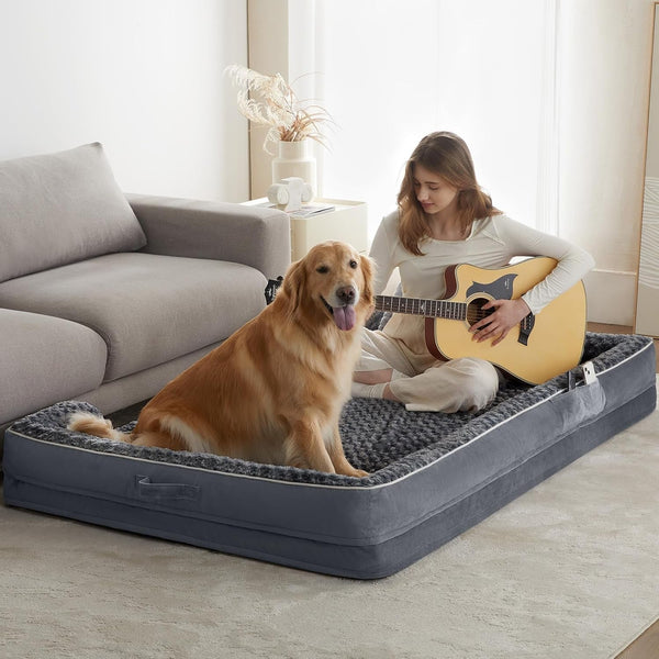WNPETHOME Dog Beds for Large Sized Dogs, Washable Orthopedic Dog Couch Sofa Bed with Waterproof Lining & Non-Skid Bottom for Pet Sleeping11
