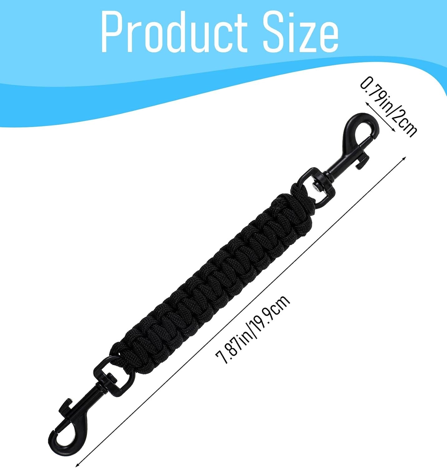 prong-collar-for-dogs-pinch-collar-for-dogs-with-double-ended-clasp-handmade-secure-connector-for-prongs-pinch-collars-leash-harness-accessories-black