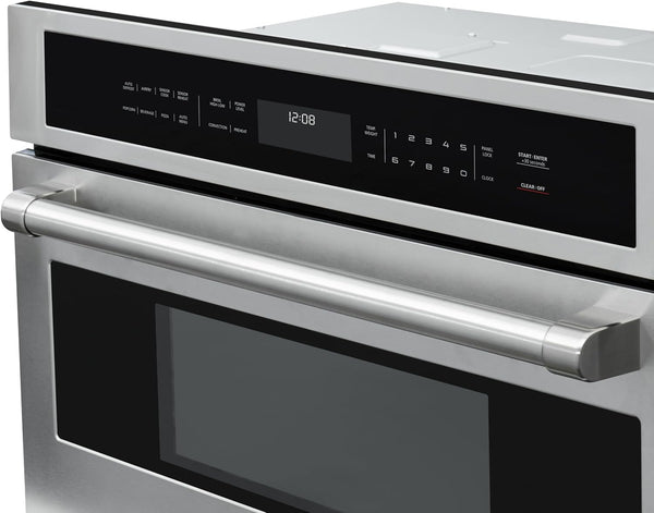 30 In. Built-In Microwave with Convection Oven and Air Fryer, 1000W Power with NEMA 5-20P Plug, 10 Levels, UL Listed and 1.6 Cu. Ft. Capacity in Stainless-Steel (KM-CWO30-SS)8
