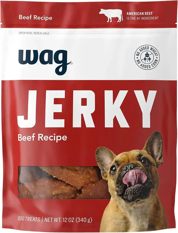 Amazon Brand - Wag Soft & Tender American Jerky Dog Treats – Beef Recipe (24 Oz)14