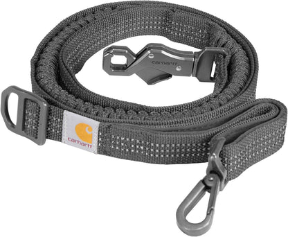 Carhartt Pet Durable Nylon Webbing Shock Absorbing Leash for Dogs, Reflective Stitching for Visibility, Carhartt Brown (Shock Absorbing), Large8