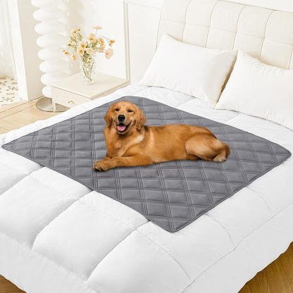 Smiry Waterproof Dog Bed Cover Blanket, Reversible Pet Blanket | Soft Reversible, Washable Leakproof Cats Dogs Couch Cover for Sofa, Couch, Furniture (30X70 Inch)21