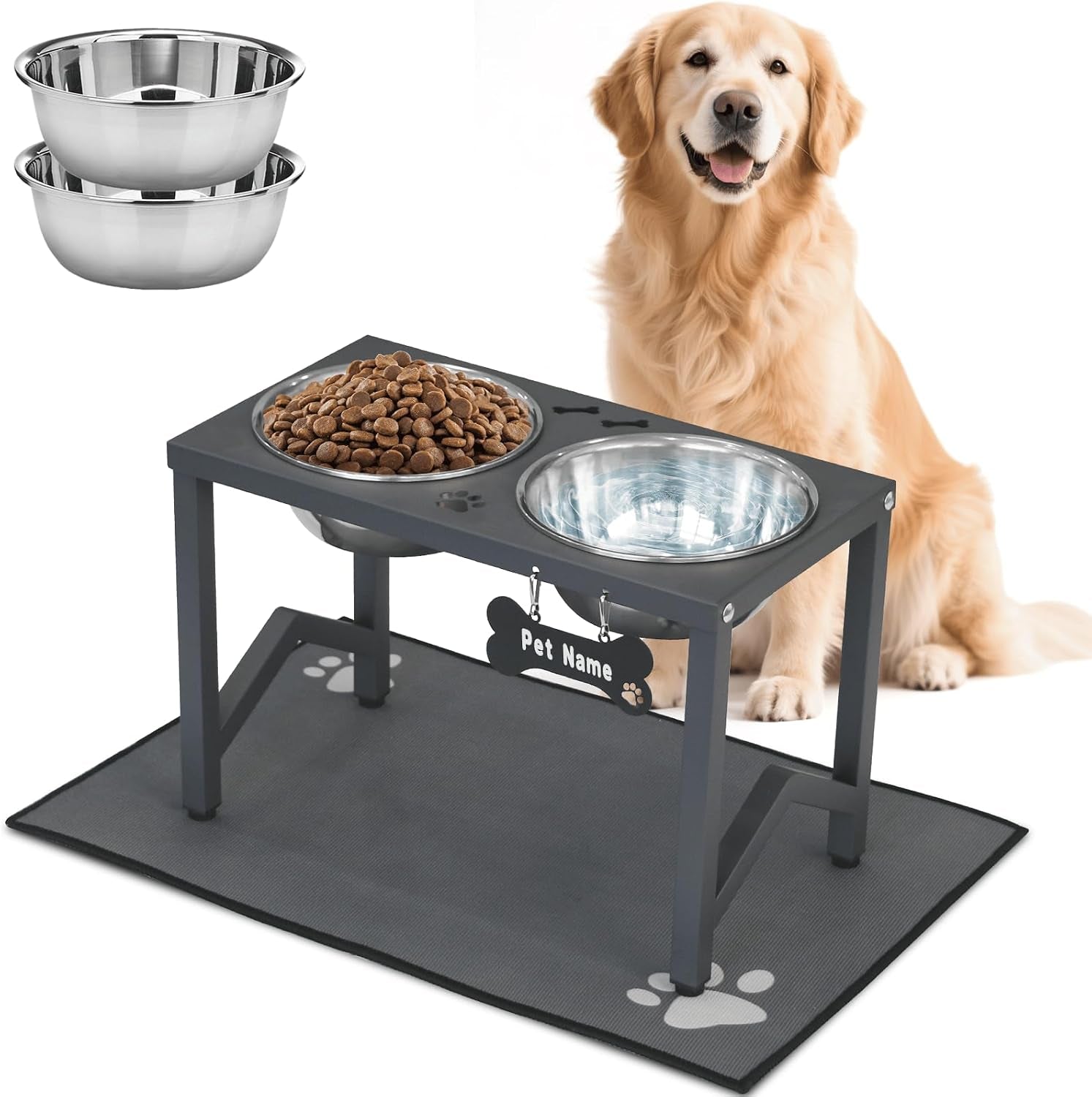 elevated-dog-bowls-metal-raised-dog-bowl-stand-with-2-thick-58oz-stainless-steel-food-bowls-non-slip-mat-11-8-tall-for-medium-large-breeds