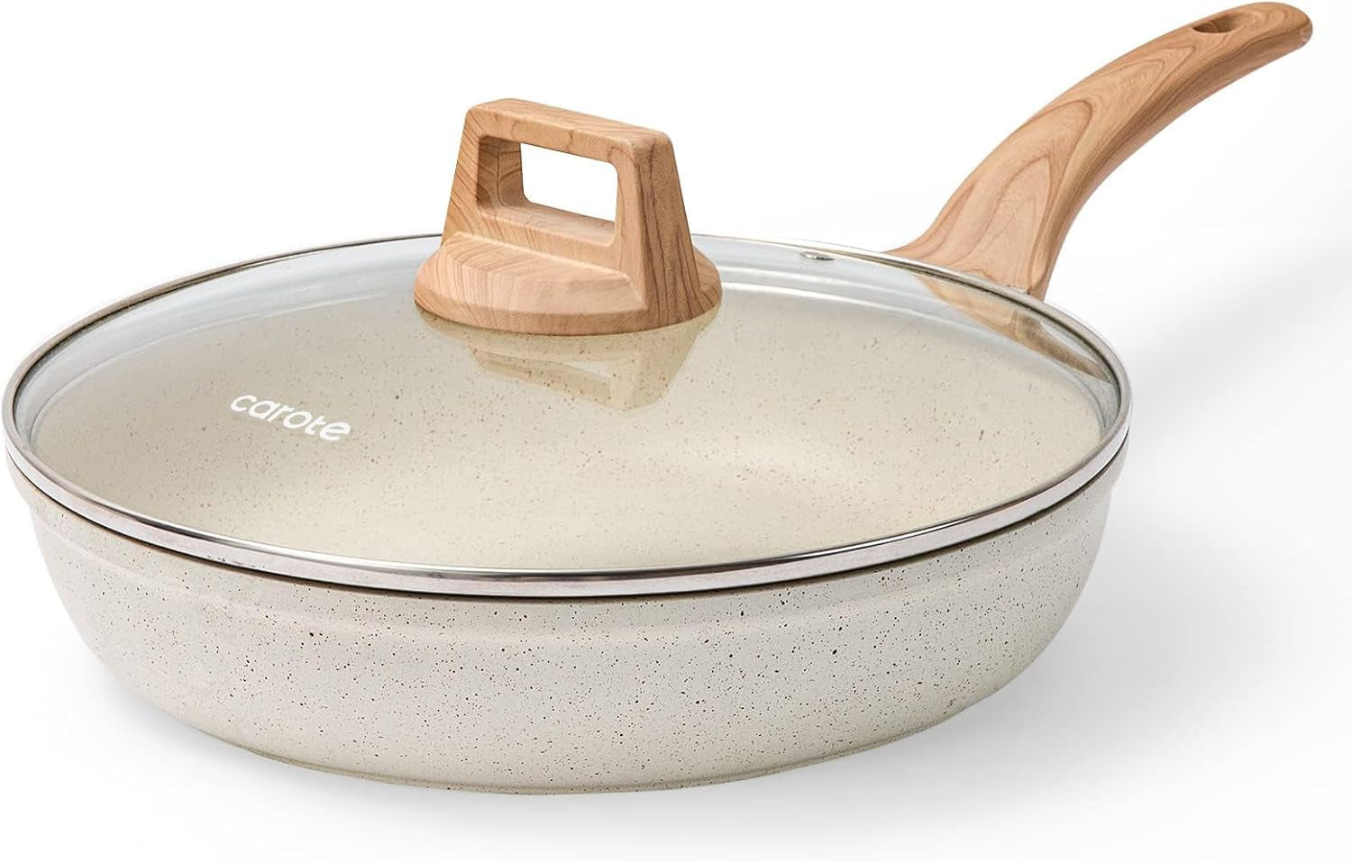 non-stick-frying-pan-8-inch-cream-white-skillet-with-glass-lid-non-toxic-kitchen-healthy-cookware-compatible-with-all-stovetop-easy-to-clean-pfoa-free