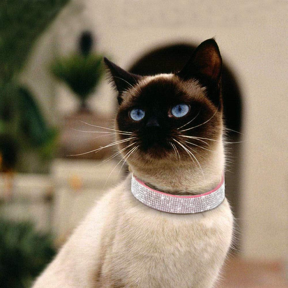 rhinestone-dog-collar-cute-dazzling-sparkling-soft-suede-leather-adjustable-pet-dog-cat-collar-crystal-diamond-for-puppy-small-medium-large-dogs-xs-21-26cm-hot-pink-3
