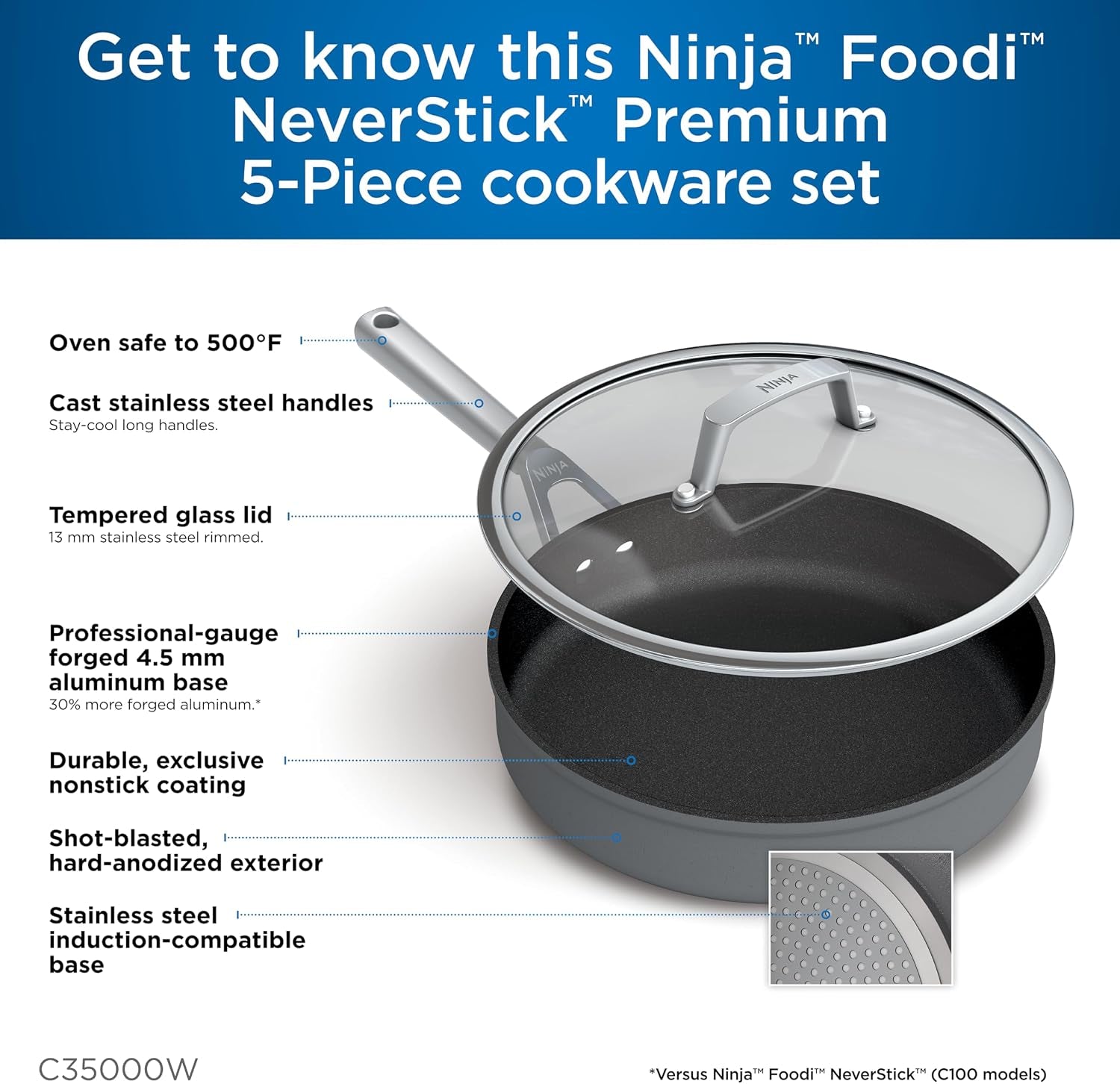 ninja-c35000w-foodi-neverstick-premium-hard-anodized-5-piece-cookware-set-black