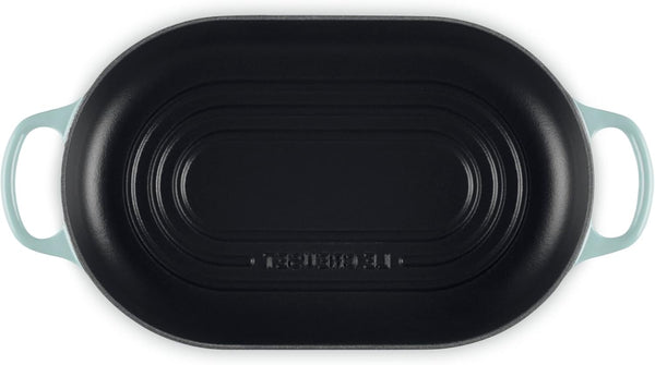 Le Creuset Enameled Cast Iron Oval Bread Oven, 11.5 Inch, Sea Salt3