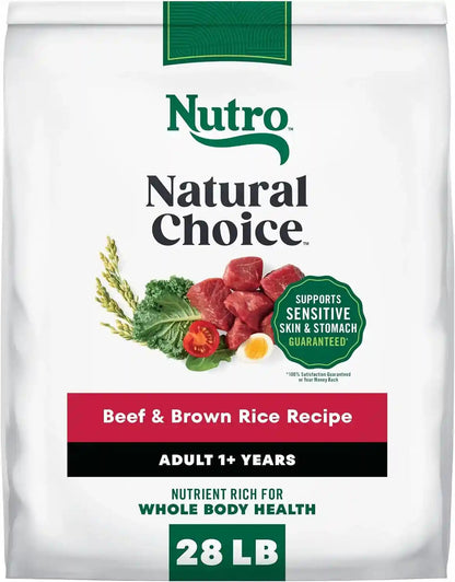 Nutro Natural Choice Adult Dry Dog Food, Chicken & Brown Rice Recipe, 30 Lb | Non-Gmo, Real Chicken #1 Ingredient, No Corn, Wheat, Soy or Chicken By-Product Meal, Supports Skin & Coat/Digestion/Immunity18