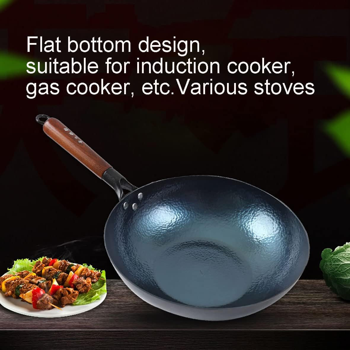 chinese-handhammered-iron-woks-and-stir-fry-pans-flat-bottom-wok-no-coating-non-stick-suitable-for-all-kinds-of-stoves-diameter-32cm-12-59in