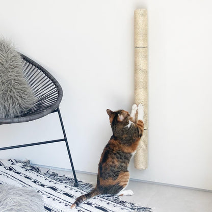 Xympo 34" Wall Mounted Cat Scratcher, Sisal Scratching Post1
