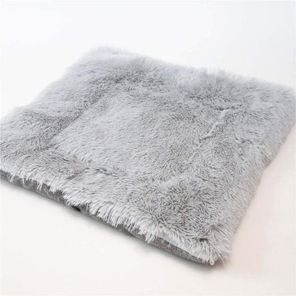 Gray Cat Litter Pet Mat Kennel Cat Pad Dual South Korea Velvet Long-Haired Cat Litter Mattress Pet Pad Nest Fall and Winter 61Cm X 51 Cm3