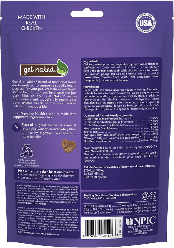 Get Naked 1 Pouch Furball Relief Soft Treats for Cats, 2.5 Oz(Pack of 1)2