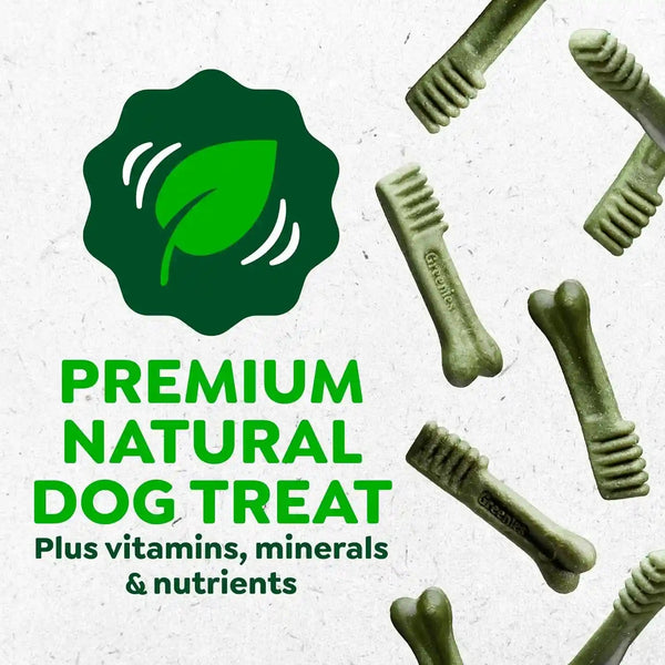 Greenies Teenie Original Natural Dental Dog Treats, Chicken, 43 Count | Clinically-Proven, Veterinarian-Recommended, 47% Less Tartar & 40% Less Plaque in 28 Days, for Dogs 5-15 Lbs, 12 Oz. Pack7