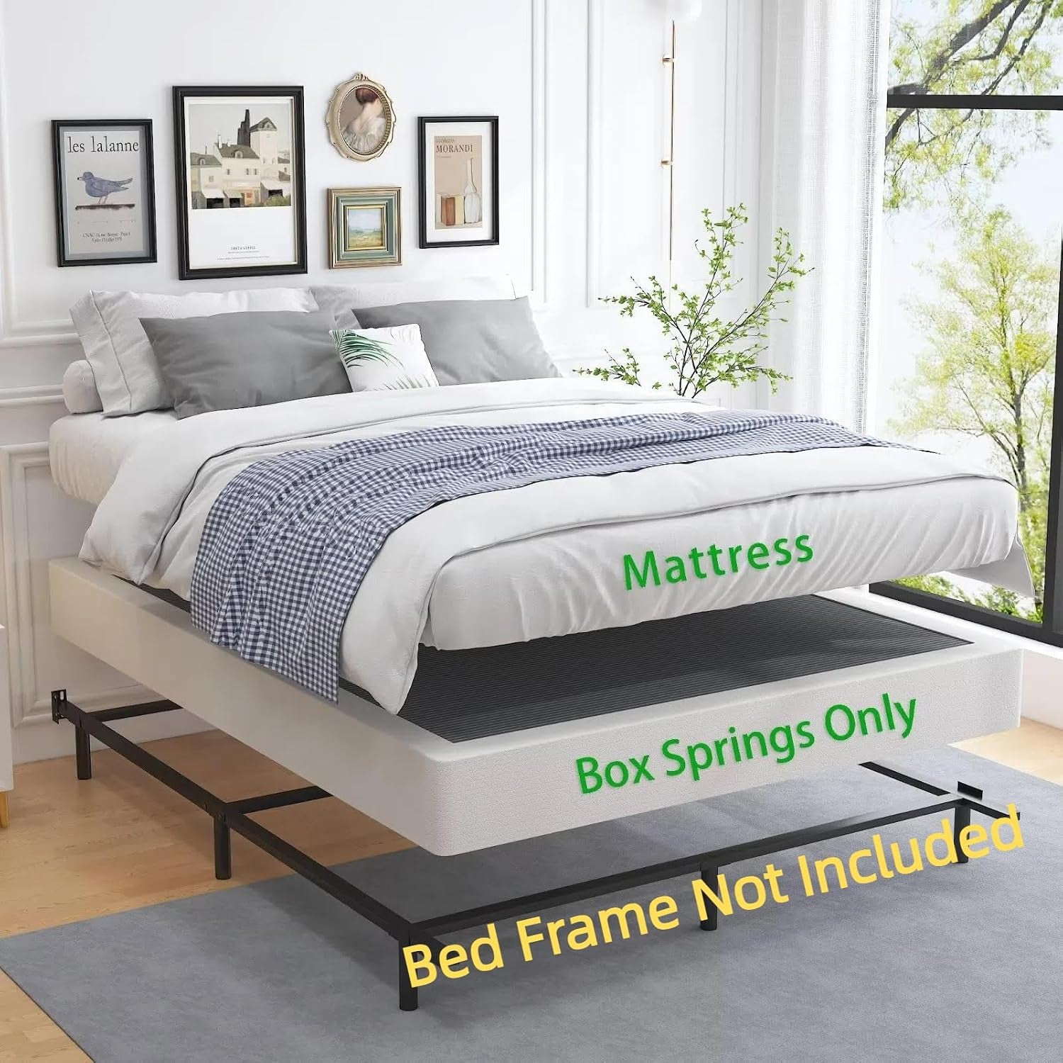 7-inch-box-spring-queen-mattress-foundation-with-easy-clean-cover-3000lbs-weight-capacity-heavy-duty-metal-non-slip-no-noise-easy-assembly