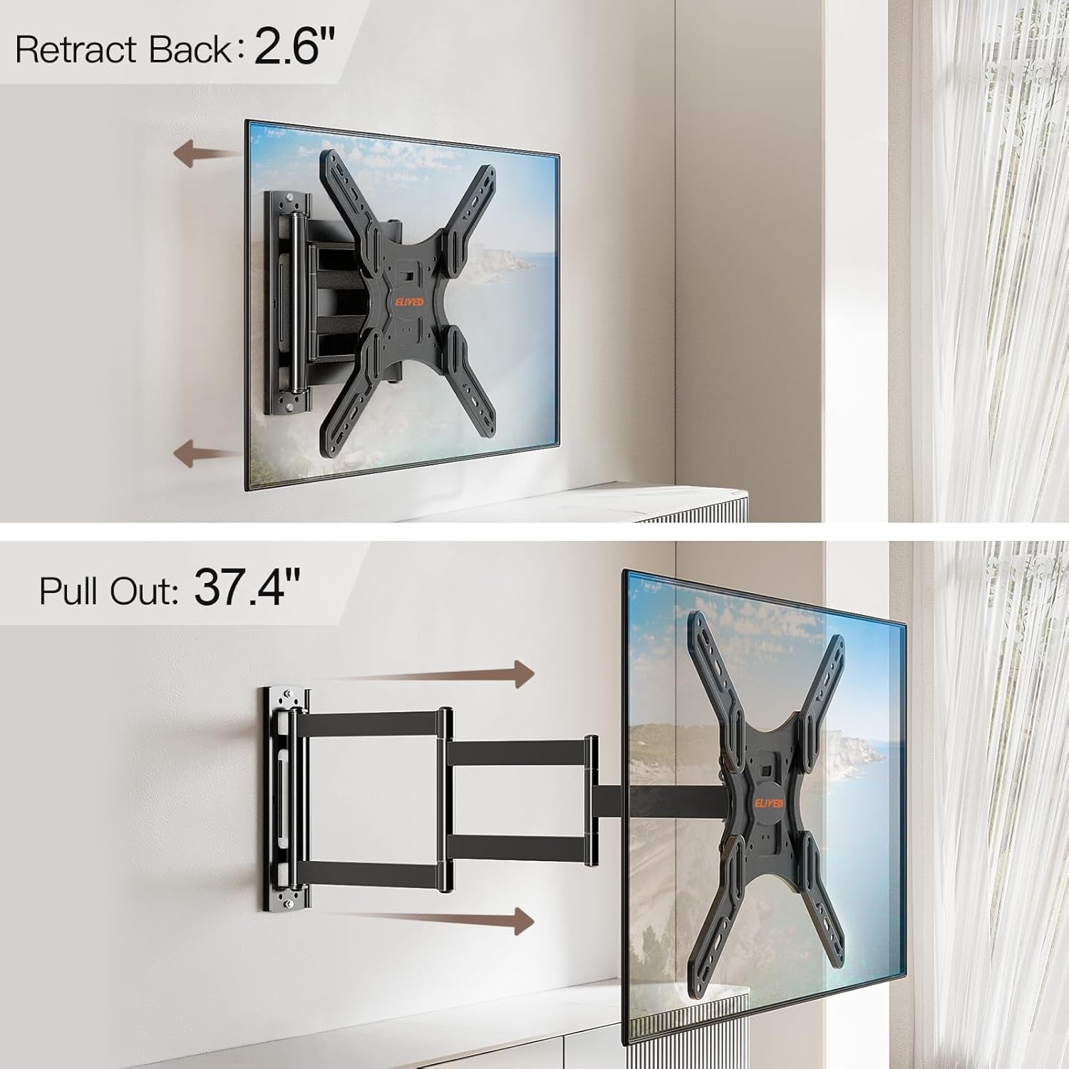 long-arm-tv-wall-mount-for-26-65-tvs-max-vesa-400x400-77-lbs-load-37-4in-long-extension-full-motion-swivel-tilt-durable-wall-bracket-for-household-flat-screen-tvs