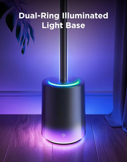 Govee Floor Lamp 3 with Luminblend+ Technology, 1000K-10000K Standing Lamp | Work with Matter, 2100Lm Modern Floor Lamps for Living Room, Bedroom, Office, Corner Lamp with Dynamic Scenes, Daysync3