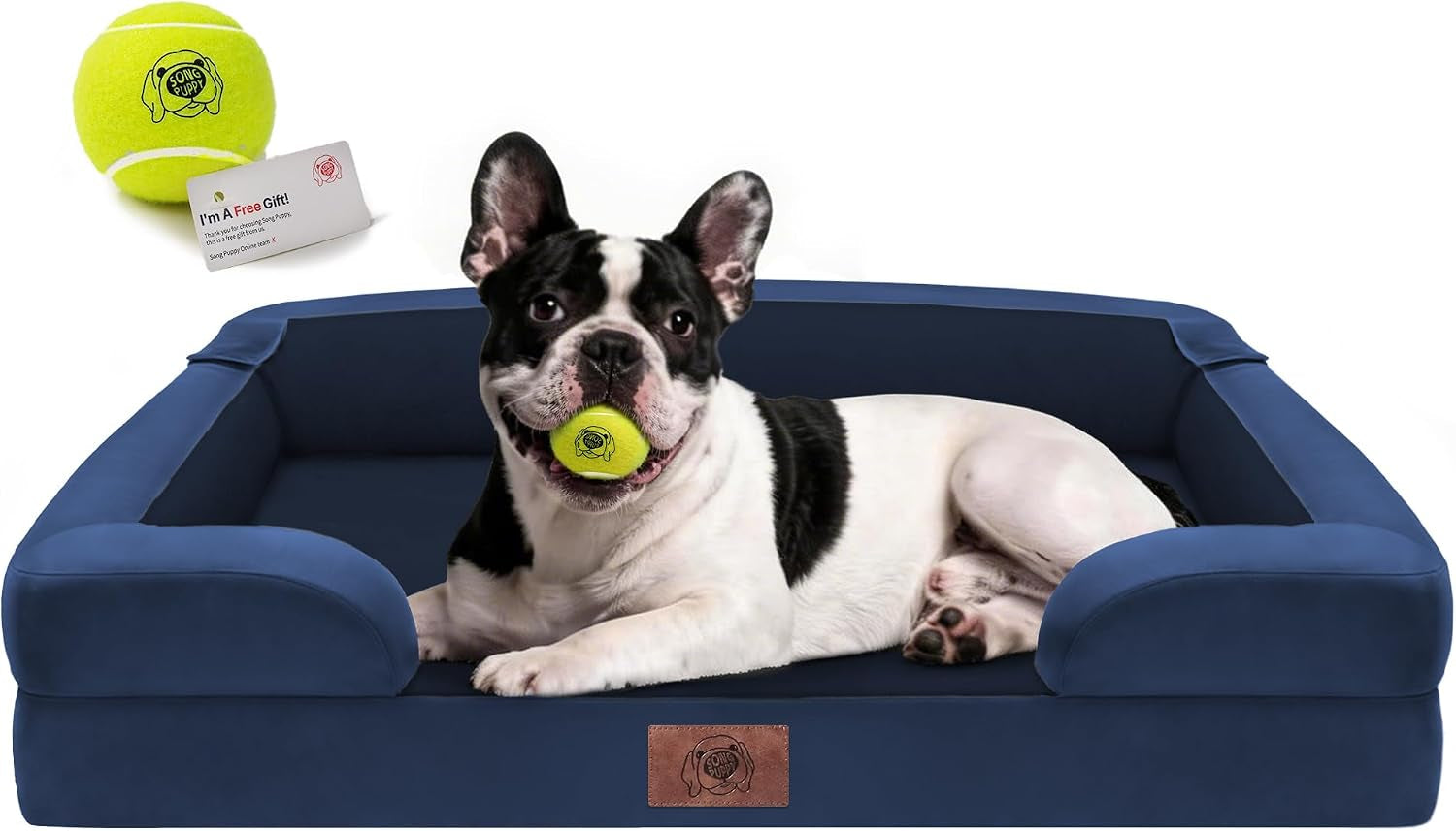 waterproof-orthopedic-dog-bed-for-extra-large-sized-dogs-memory-foam-pet-bed-sofa-with-bolster-dog-couch-with-washable-cover-non-slip-bottom-42x30-inch-grey