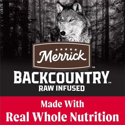 Merrick Backcountry Grain Free Dry Adult Dog Food Kibble with Freeze Dried Raw Pieces, Great Plains Red Recipe - 20.0 Lb. Bag2