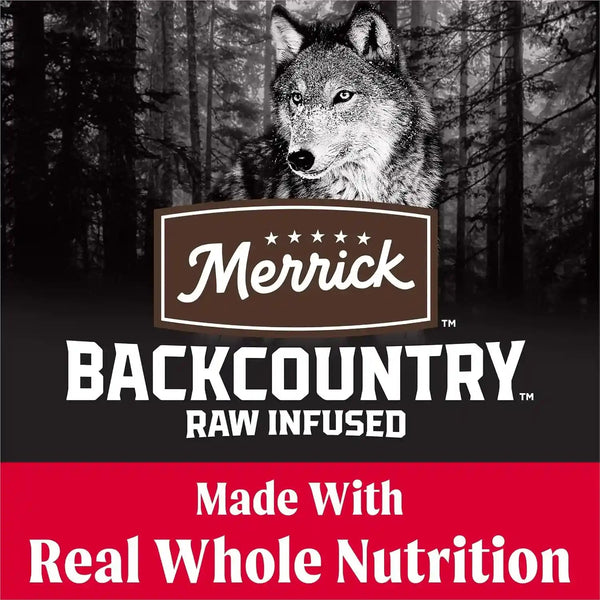 Merrick Backcountry Grain Free Dry Adult Dog Food Kibble with Freeze Dried Raw Pieces, Great Plains Red Recipe - 20.0 Lb. Bag2