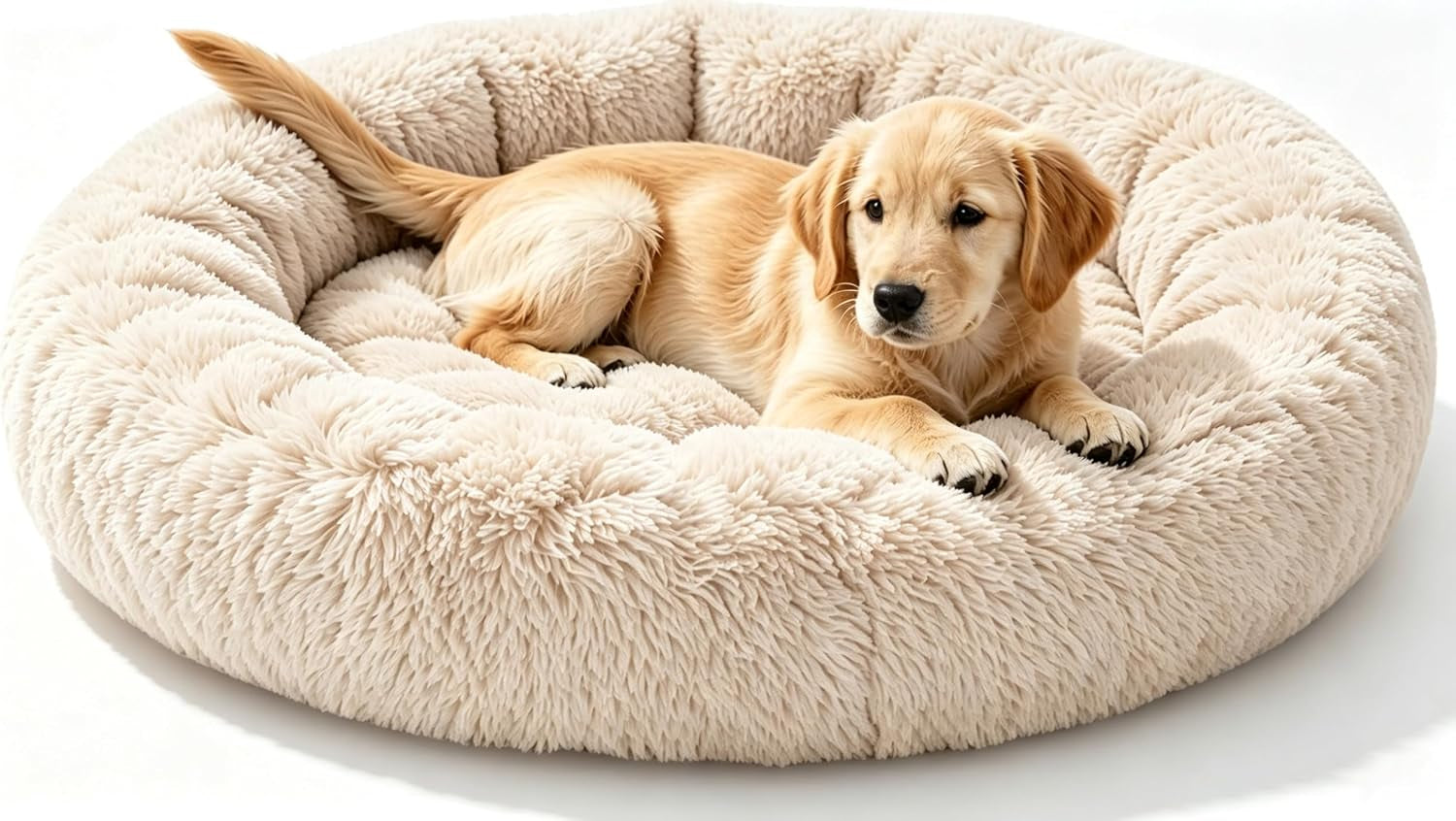 calming-donut-dog-and-cat-bed-for-indoor-cats-anti-anxiety-round-fluffy-soft-washable-small-pet-bed-for-puppy-and-kitten-warming-comfortable-luxury-anti-slip-waterproof-mute-base-20in-gray