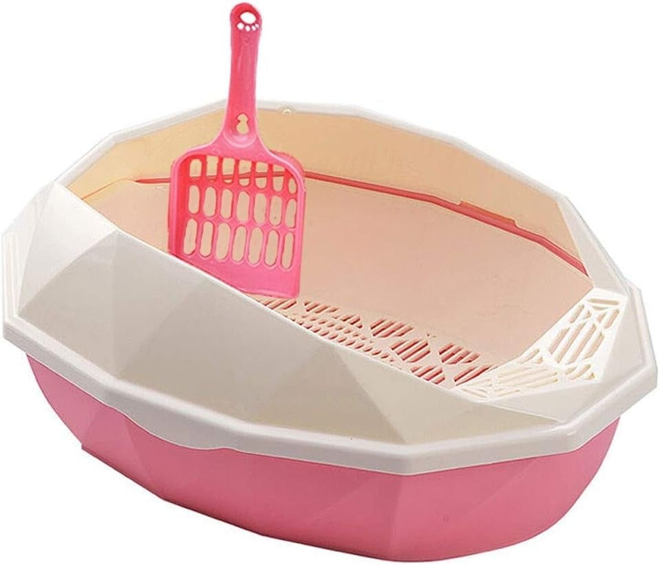 dog-potty-training-toilet-semi-enclosed-litter-box-large-with-pedal-single-layer-double-layer-cat-toilet-pet-supplies-space-fashion-potpink