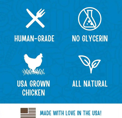 Full Moon® Chicken Fillet Dog Treats 48 Oz | Human Grade, No Corn, No Wheat, No Soy, Glycerin Free, Made in the USA4