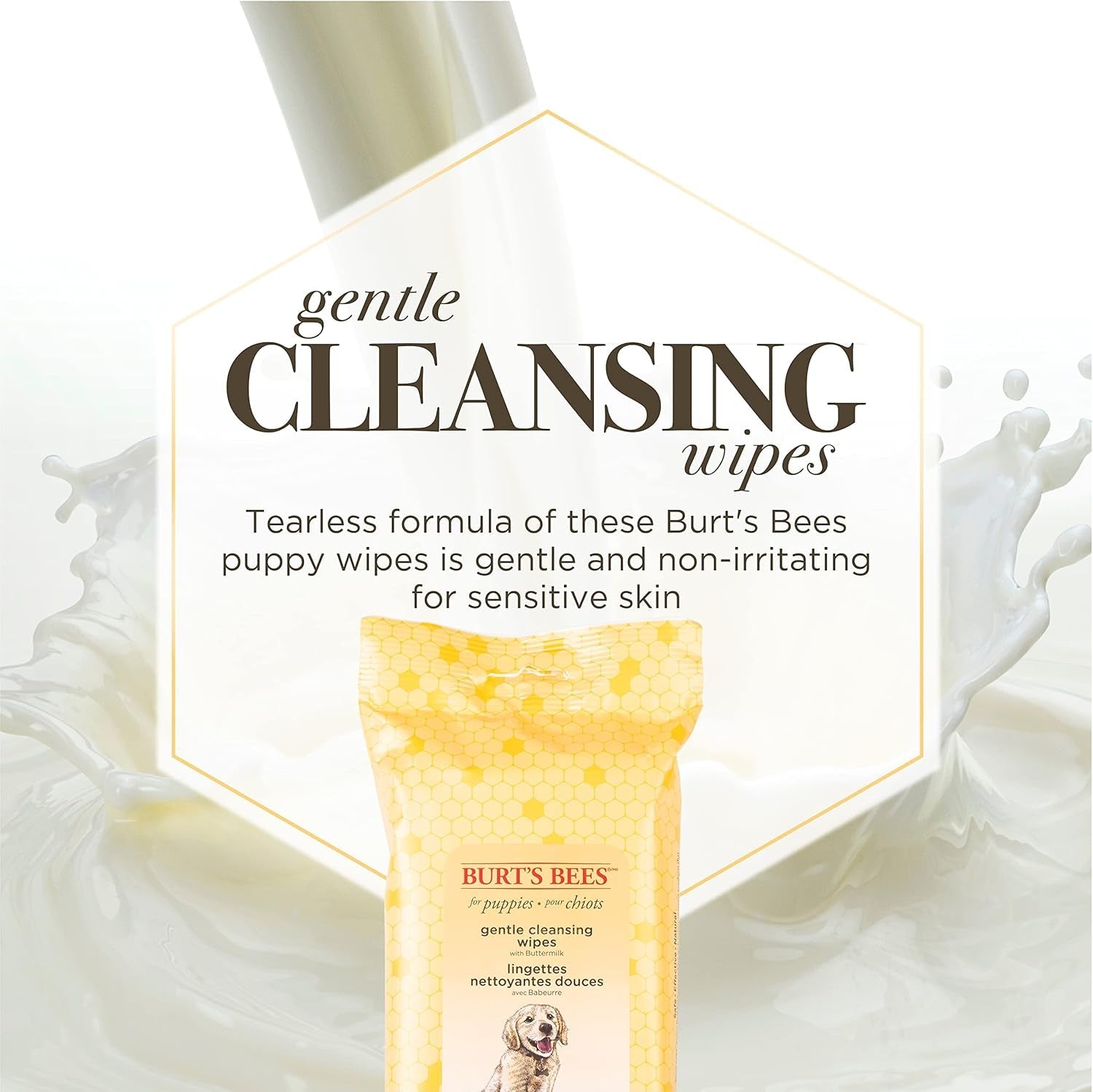 burts-bees-for-pets-gentle-cleansing-puppy-wipes-buttermilk-50-count-buttermilk-formula-hypoallergenic-98-natural-origin-gentle-cleansing-and-conditioning