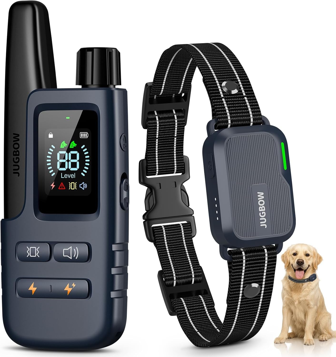 dog-shock-collar-4500ft-dog-training-collar-with-remote-ipx8-waterproof-electric-dog-collar-with-4-training-modes-security-lock-rechargeable-ecollar-for-10-120lbs-small-medium-large-dogs