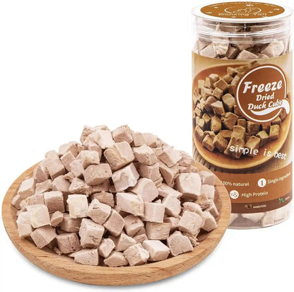Dancing Tail Freeze Dried Raw Cat and Dog Treats, Healthy Limited Ingredient Chicken Cube Weight Control Traing Treats for Small Dogs Cats 5 Ounce11