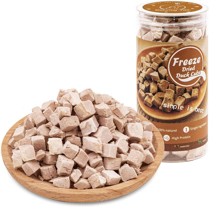 Dancing Tail Freeze Dried Raw Cat and Dog Treats, Healthy Limited Ingredient Chicken Cube Weight Control Traing Treats for Small Dogs Cats (Chicken)9