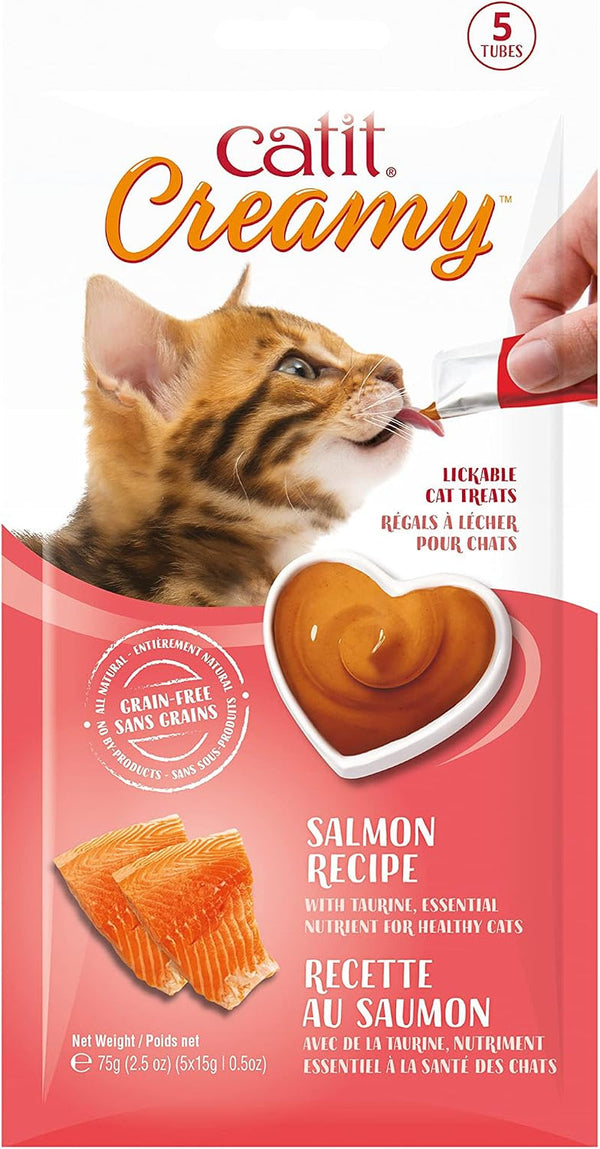Catit Creamy Lickable Cat Treat – Hydrating and Healthy Treat for Cats of All Ages - Assortment, 72-Pack23