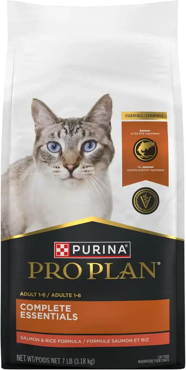 Purina Pro Plan High Protein Cat Food with Probiotics for Cats, Salmon and Rice Formula - 7 Lb. Bag4