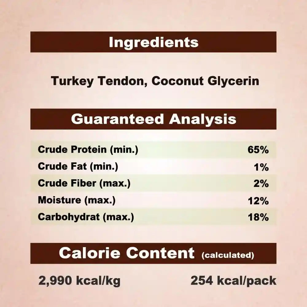 a-freschi-srl-turkey-tendons-for-dogs-usa-sourced-human-grade-rawhide-free-long-lasting-puppy-chews-all-natural-hypoallergenic-dog-treats-for-small-breeds-strips-3oz-pack