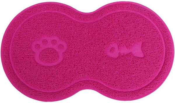 Hemobllo Pet Litter Mat Pet Food Tray Cat Mat Pet Food Containers Pet Water Bowl Pet Food Mats Litter Mats Extra Large Easy Clean Cat Litter Mat Dog Pads Extra Large Floor Mat Cats and Dogs5