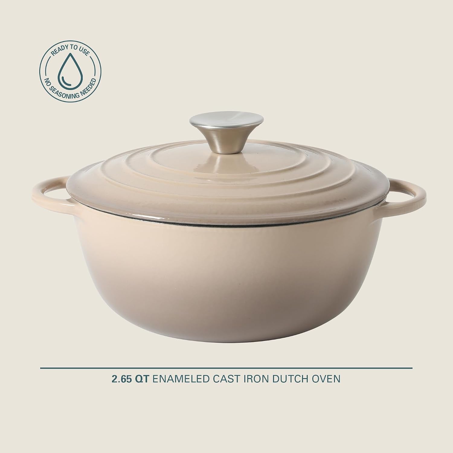 addlestone-2-65-qt-enameled-cast-iron-dutch-oven-pot-with-lid-round-oven-safe-to-500-f-ideal-for-bread-baking-stews-gradient-taupe