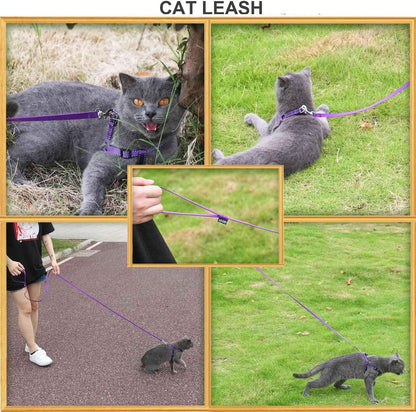 AMAGOOD 6 FT Puppy/Leash, Strong Traditional Style with Easy to Use Collar Hook, Great for Small, Medium and Large Dogs (5/8In X 6 Ft, Purple)8