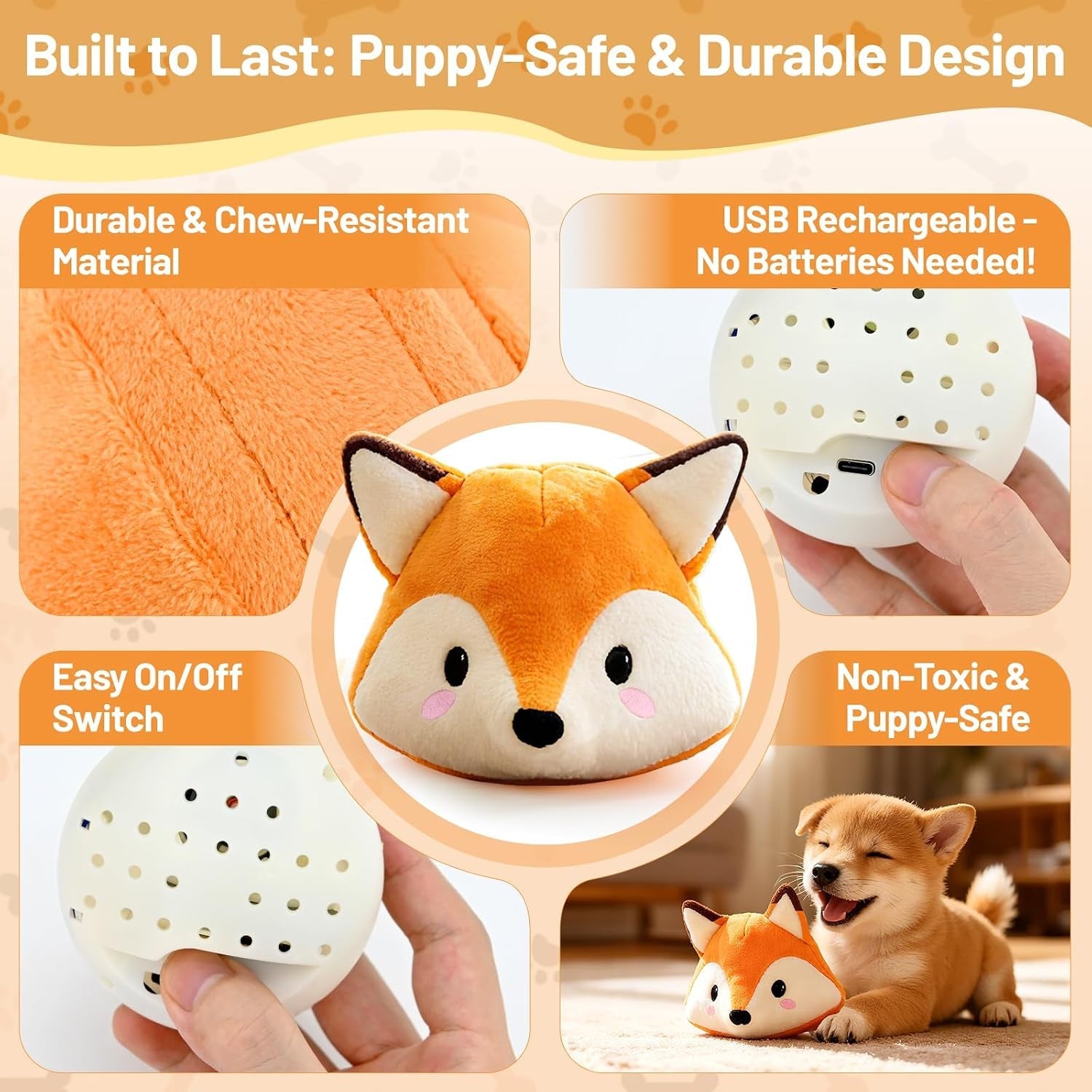 interactive-fox-puppy-toy-for-boredom-relief-automatic-self-moving-bouncing-vibrating-with-sound-for-entertainment-play-rechargeable-chew-resistant-for-all-breed-sizes