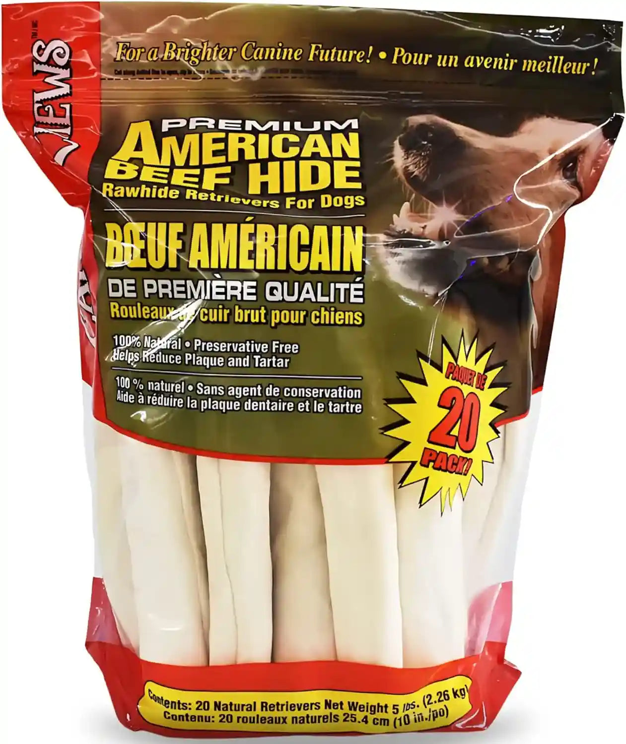 canine-chews-10-11-rawhide-bones-for-large-dogs-durable-usa-beefhide-dog-rawhide-chews-retriever-rolls-20-pack-5-lbs