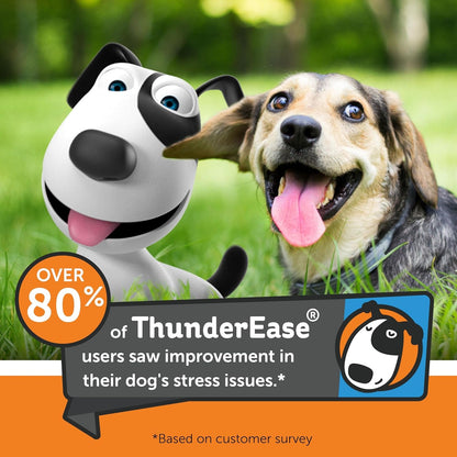 Thunderease Dog Calming Pheromone Diffuser Kit | Powered by ADAPTIL | Vet Recommended to Relieve Separation Anxiety, Stress Barking & Chewing, and Fear of Fireworks & Thunderstorms (30 Day Supply) | Vet Recommended, Powered by Adaptil Helps Separation Anxiety, Stress Barking & Chewing, Fear of Fireworks & Thunderstorms2