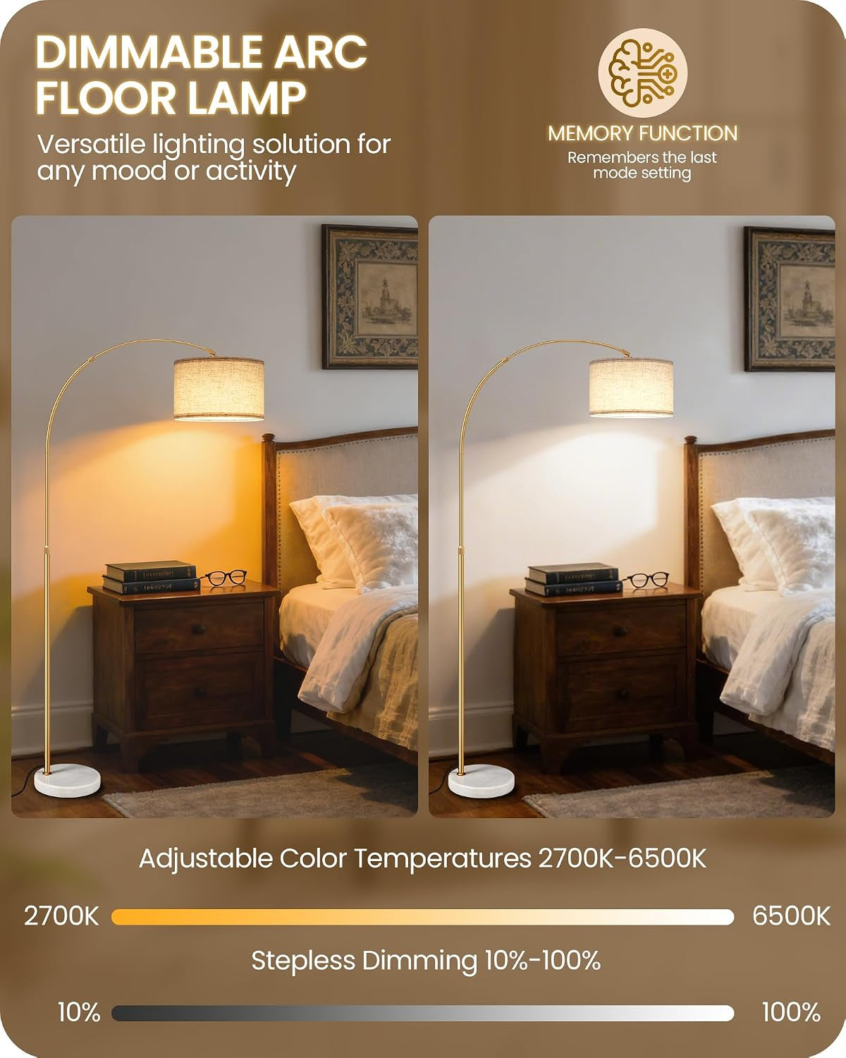 75-arc-floor-lamp-with-marble-base-and-adjustable-height-rotating-hanging-shade-dimmable-gold-floor-lamp-for-living-room-with-remote-and-foot-switch-3-color-temperatures-timer-de15ld05