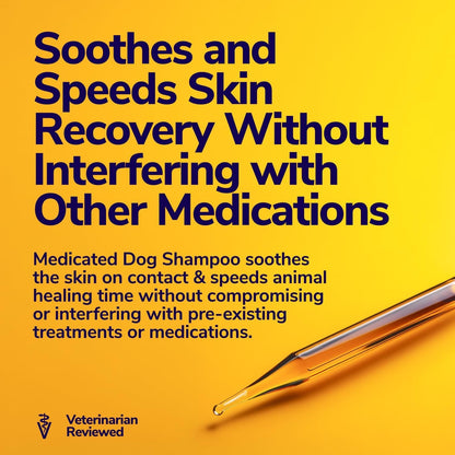 Miracle Vet Medicated Dog Shampoo for Itchy Skin Relief - Antifungal for Dog Allergy Relief, Yeast Infection, Hot Spot & Dry Skin Anti-Itch Treatment Wash - Hydrocortisone (16 Oz)7