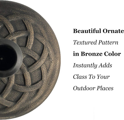 911554 21 Pound Umbrella Base, Bronze8