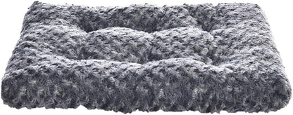 Amazon Basics Washable Cat and Dog Bed and Crate Pad, Indoor, Easy to Clean, 23" X 18" X 2.5", Gray2