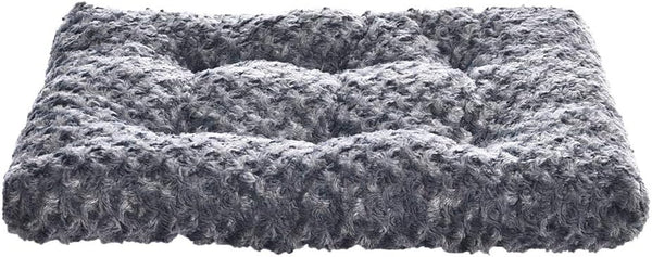 Amazon Basics Washable Cat and Dog Bed and Crate Pad, Indoor, Easy to Clean, 23" X 18" X 2.5", Gray2
