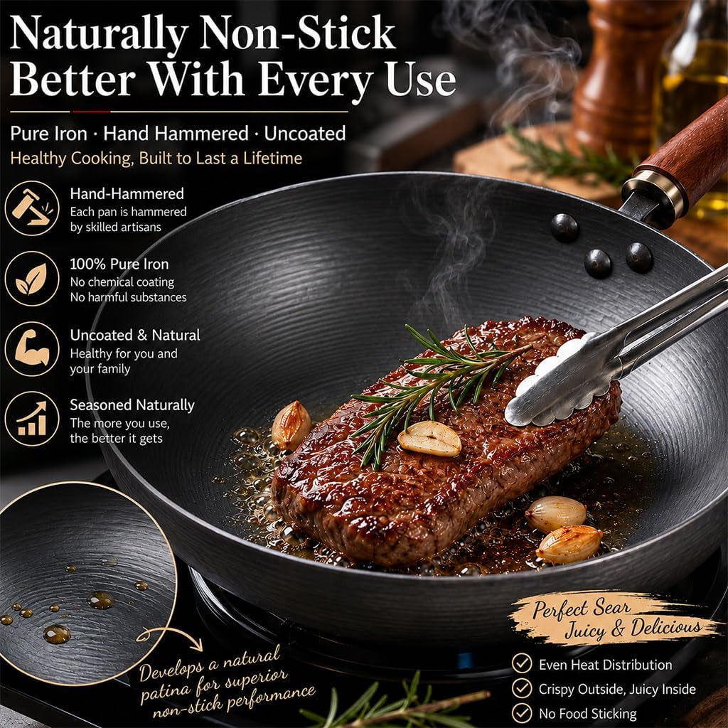11-inch-pure-hand-forged-iron-pot-with-hammered-texture-hand-forged-uncoated-iron-pot-works-on-gas-induction-electric-and-more-great-for-stir-fry-steak-stews-and-daily-meals