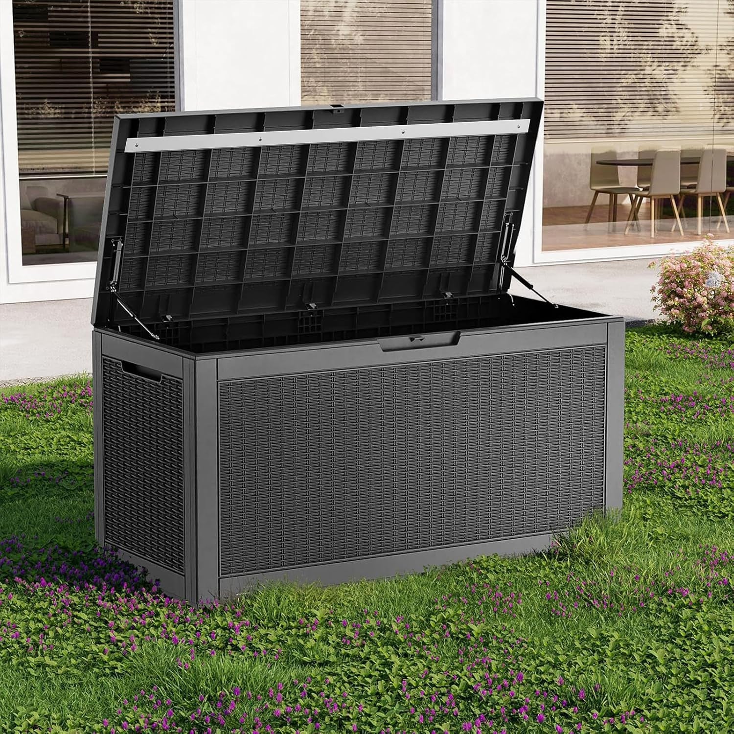 150-gallon-resin-deck-box-lockable-patio-outdoor-storage-box-for-furniture-garden-tools-and-tools-storage-waterproof-outside-storage-boxes-black