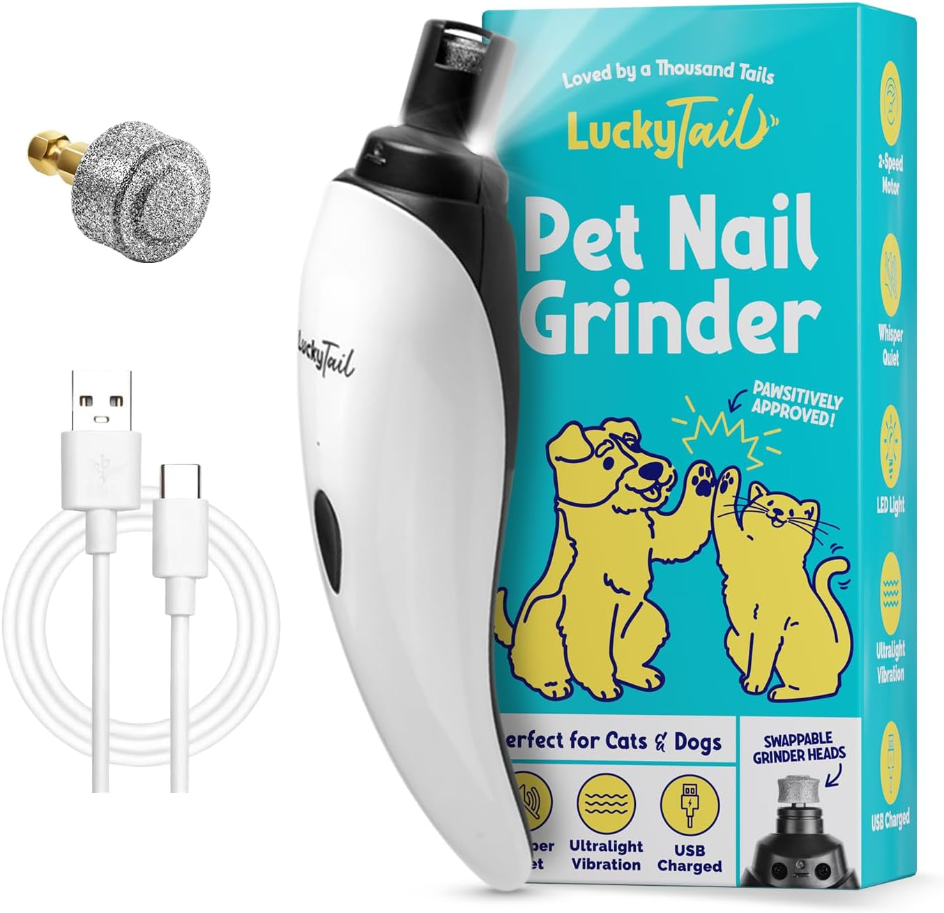 luckytail-pet-nail-grinder-for-dogs-and-cats-super-quiet-and-low-vibration-electric-dog-nail-grinder-with-2-led-lights-usb-rechargeable-and-cordless-2-speeds-small-to-large-pets
