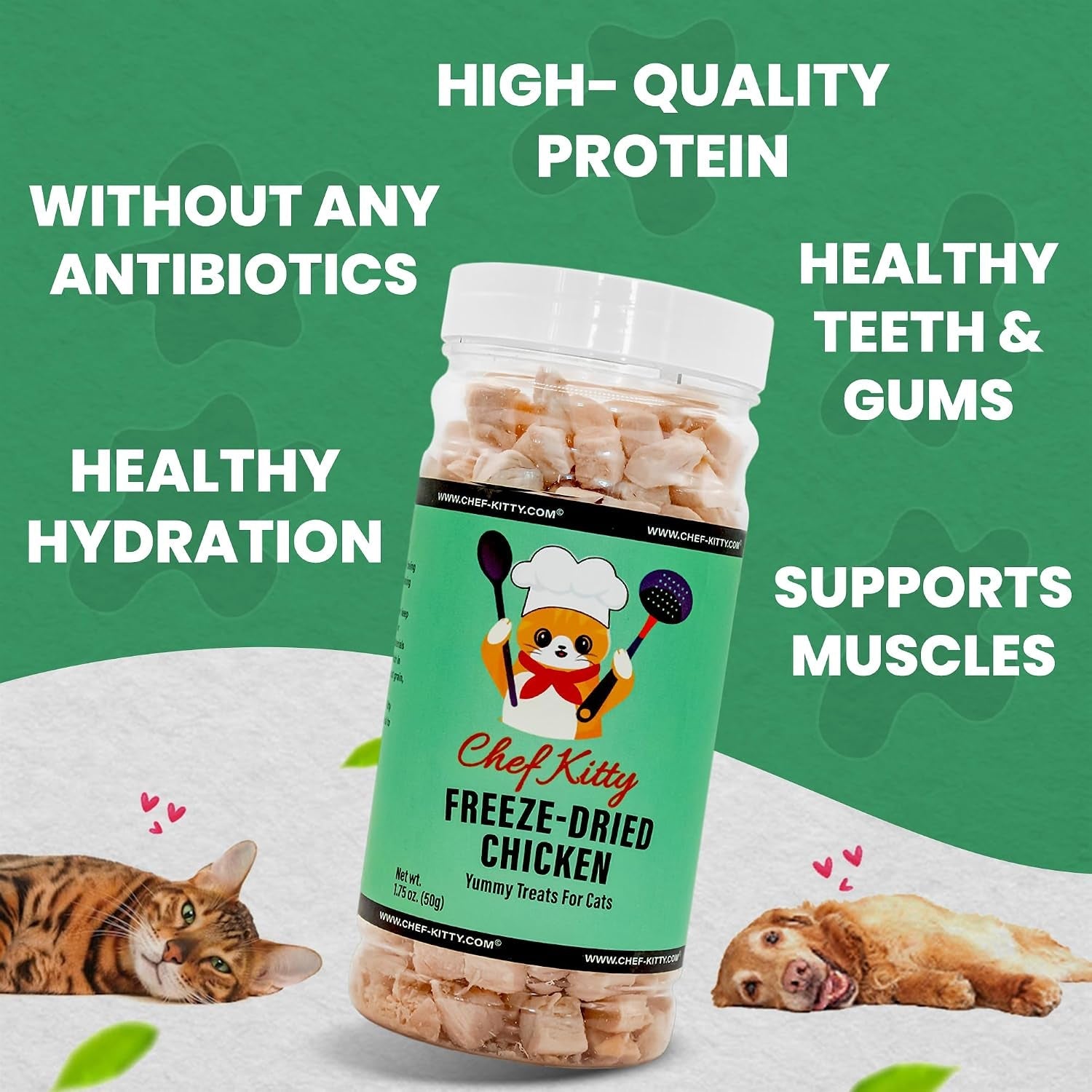 freeze-dried-chicken-cat-treats-healthy-dog-food-toppers-100-human-grade-single-ingredient-grain-free-chicken-dog-treats-inspected-tested-in-usa-no-additives-or-preservatives-3-5-oz