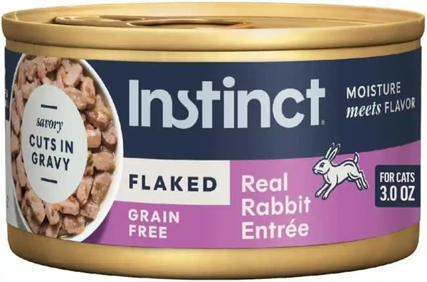 Instinct Flaked Entrees, Wet Canned Cat Food, Variety Pack, 3 Oz (12 Count) | Tender Flaked Cuts in Savory Gravy, High Protein, Real Meat, Whole-Food Ingredients, Grain-Free, Hydration Support18